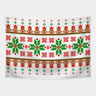 christmas flowers Tapestry