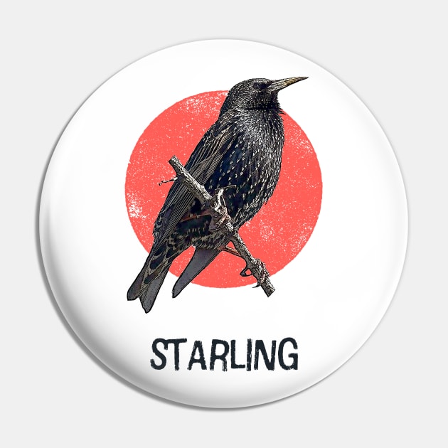 Starling Pin by Siren Seventy One