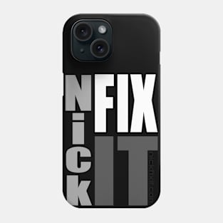 NickFixIt Official T-Shirt Phone Case