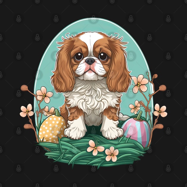 King Spaniel happy easter day by JayD World