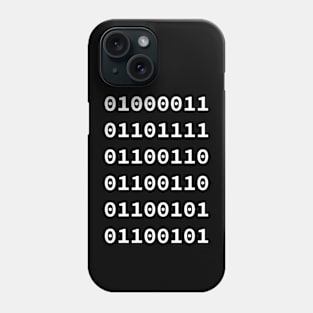 BINARY BREWS: COFFEE CODE Phone Case