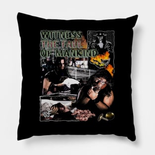 Mankind Vs. Undertaker Witness The Fall Pillow