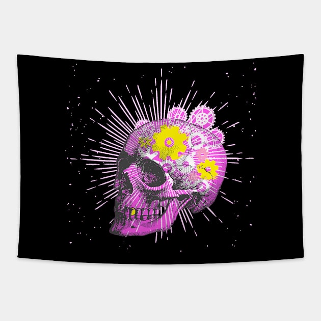 GEARHEAD Tapestry by Showdeer