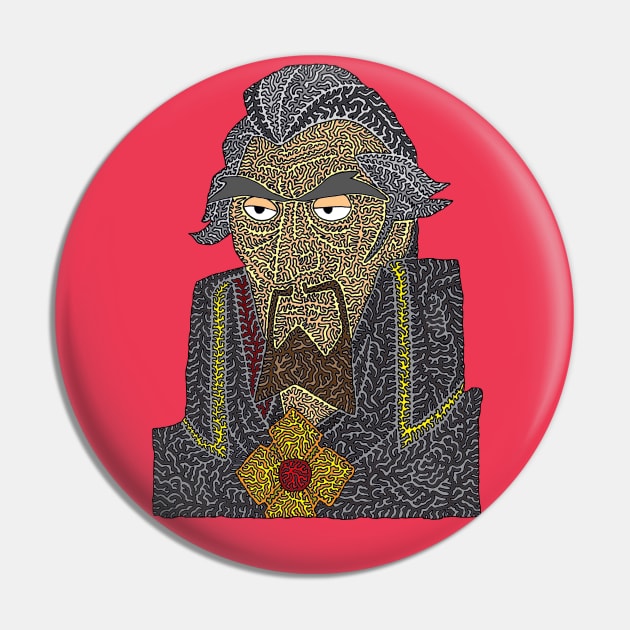 Dr Byron Orpheus Pin by NightserFineArts