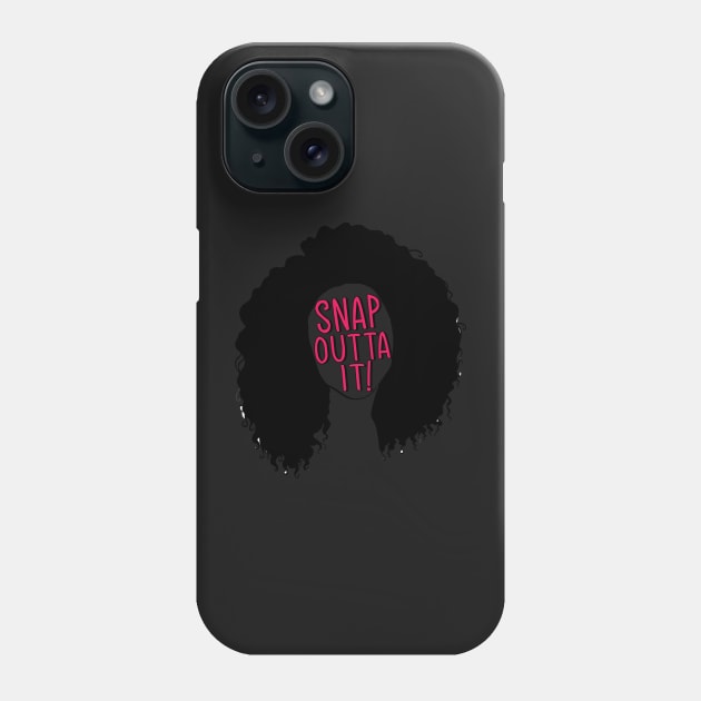 Cher Moonstruck - Snap Outta It! Phone Case by baranskini