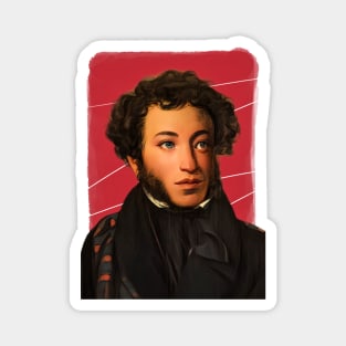 Russian Poet Alexander Pushkin Magnet