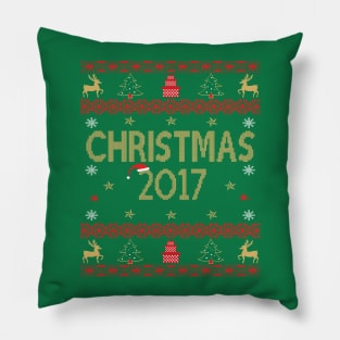 Merry Christmas by Basement Mastermind Pillow