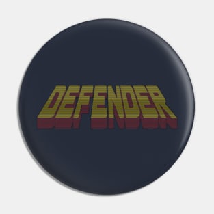 Defender Logo Pin