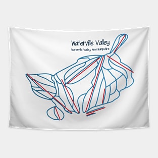 Waterville Valley Trail Map Tapestry