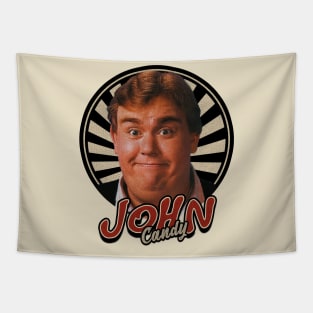 Vintage 80s John Candy Tapestry