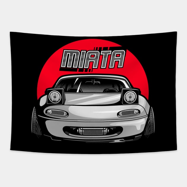 Mazda MX-5 Miata Tapestry by JDMAPEX