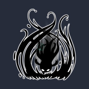 Descending Dark hollow knight T-Shirt