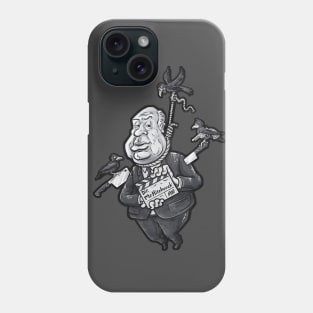 Hangin' With Mr. Hitchcock Phone Case