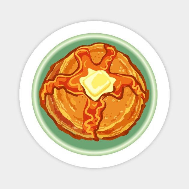 Above the Pancakes Magnet by SWON Design