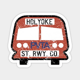 Distressed Holyoke Street Railway Magnet