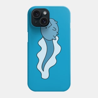 Blue Tadpole Phone Case