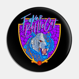 Fakerbattlecat Bright Logo Shield Pin