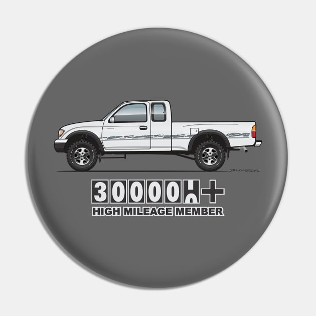 High Mileage Member Pin by JRCustoms44