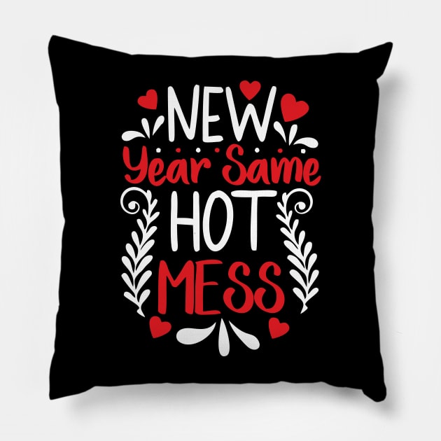 HAVE A MERRY CHRISTMAS - HAPPY NEW YEAR 2023 Pillow by levelsart
