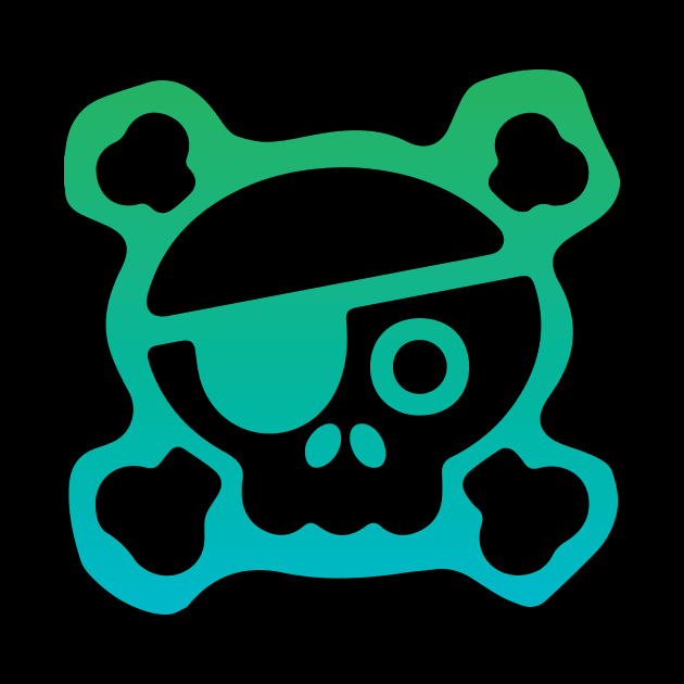 Skull Boys Logo - Green Gradient by TomatoSauce_