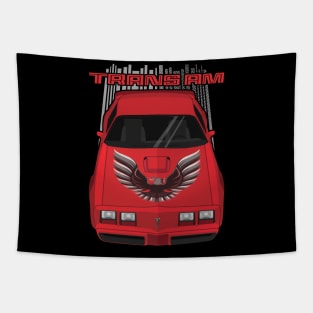 Firebird Trans Am 79-81 - red and black Tapestry