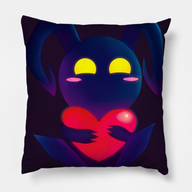 Shadow Heartless Pillow by Anrui