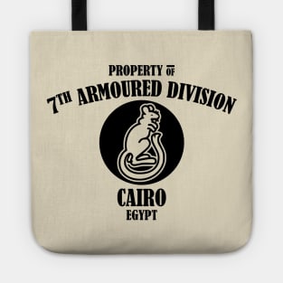 Property of 7th Armoured Division Tote