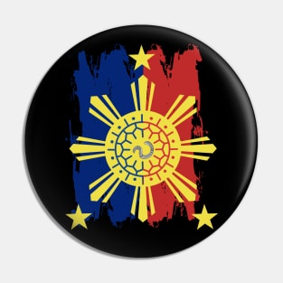 Philippine Flag / 3 Stars & Sun / Baybayin - WA Pin