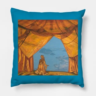 Lord of the Night by Nicholas Roerich Pillow