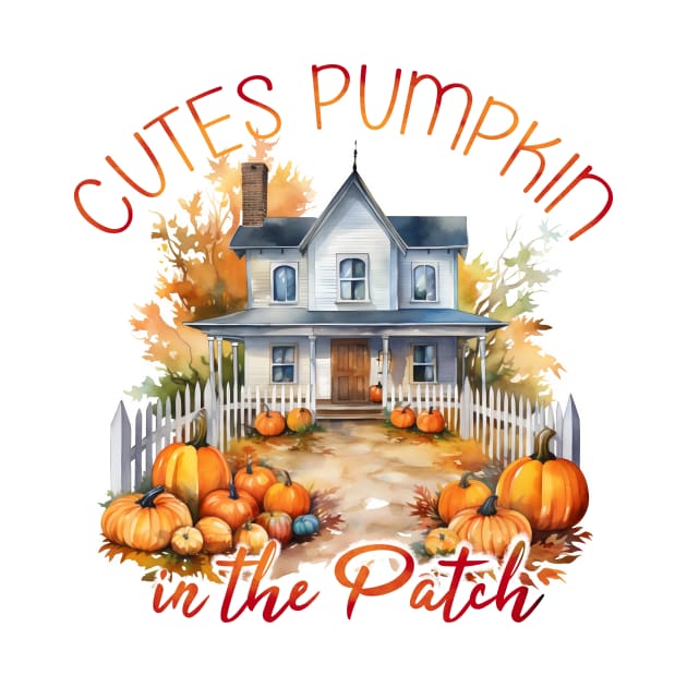 Cutes Pumpkin in the Patch by FlitStudio