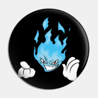 Blue Flame Pin