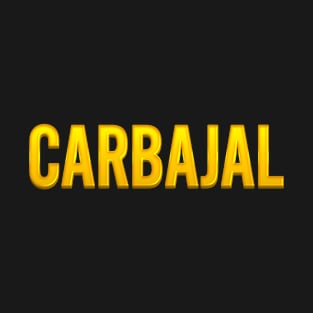 Carbajal Family Name T-Shirt