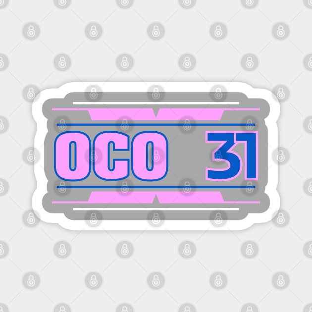 #31 OCO Logo Magnet by Lifeline/BoneheadZ Apparel