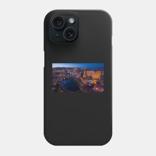 Las Vegas, Nevada, United States : Panoramic view Phone Case