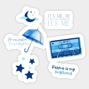 Mastermind Taylor Swift Stickerpack Sticker for Sale by eggily1023