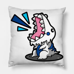 SM3GMASAURUS REX WHITE (BLUE) Pillow