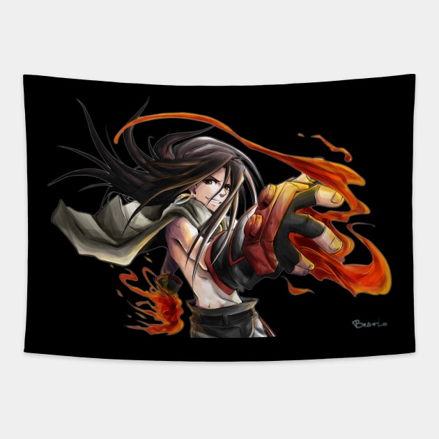 Hao Shaman king Shaman King Tapestry TeePublic