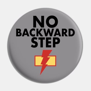 No Backward Step Pin