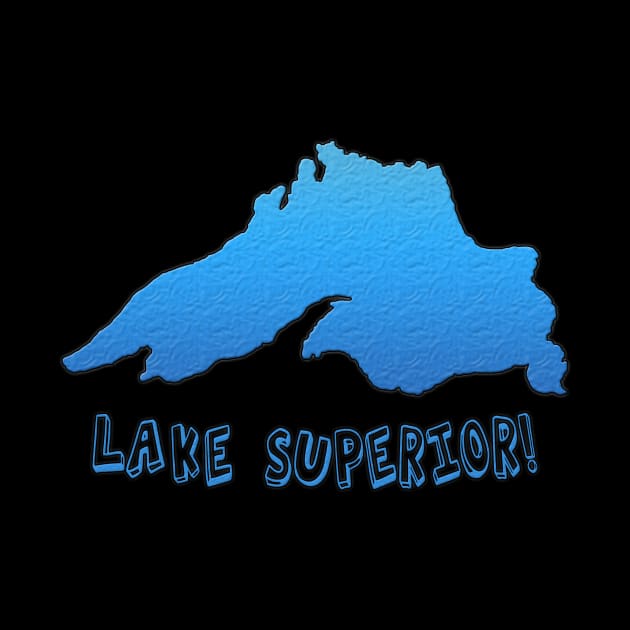 Great Lakes Lake Superior Outline by gorff