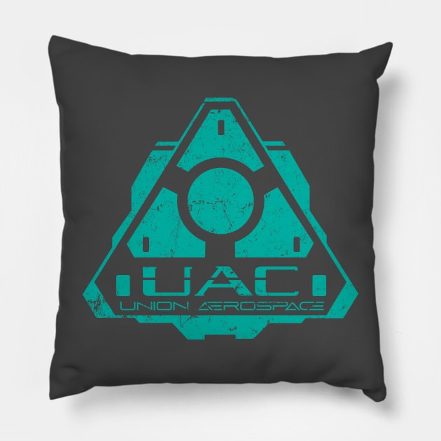 Union Aerospace Corporation Pillow by MindsparkCreative