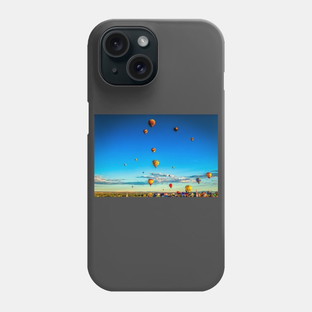 Albuquerque Hot Air Balloon Fiesta Phone Case by Gestalt Imagery