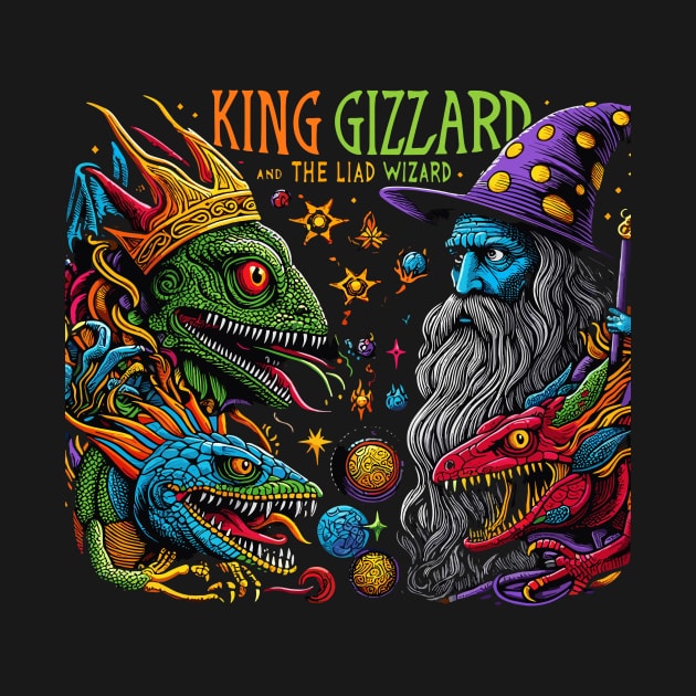 King gizzard and the lizard wizard by Rizstor