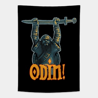 Odin! Viking. Tapestry