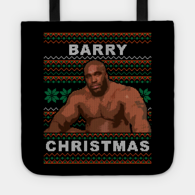 Barry Wood Ugly Christmas Sweater - Barry Wood - Tote