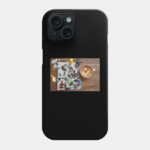 COFFEE ART PRINTS Phone Case by MICHAEL ZHOU