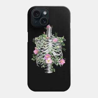 Rib Cage Floral 5 Phone Case