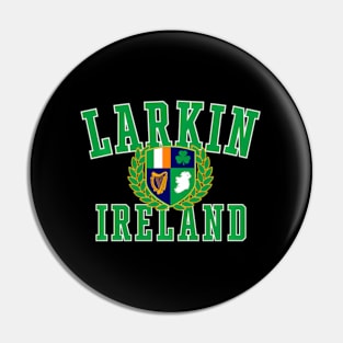 Irish Sur Larkin Ireland Crest Pin