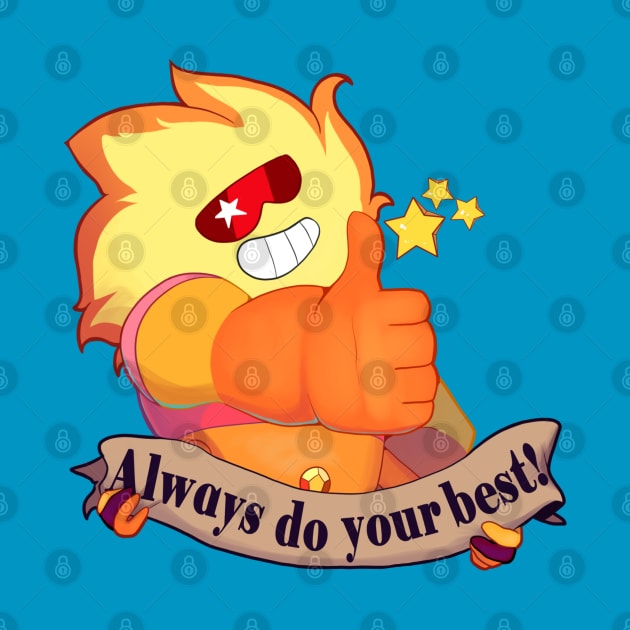 Sunstone Steven Universe - Always do your best by celestinaart