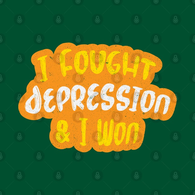 I Fought Depression by Commykaze