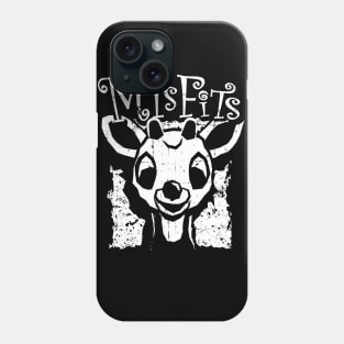 Misfits of Christmas Town: Rudolph the Red-Nosed Reindeer (white print) Phone Case